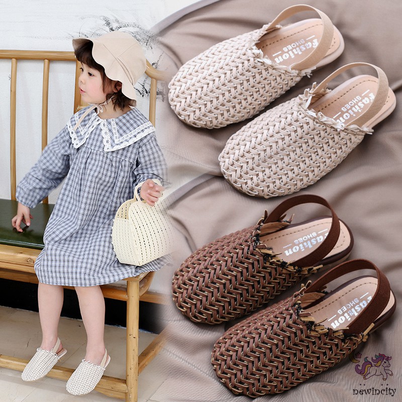 Xăng đan Kiểu Hàn Quốc Xinh Xắn Cho Bé Gái