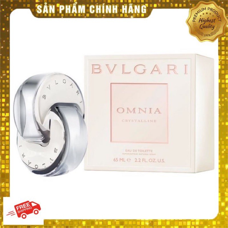 [Chính hãngB] Nước Hoa Bvlgari Omnia Crystalline Eau de Toilette 5ml 10ml