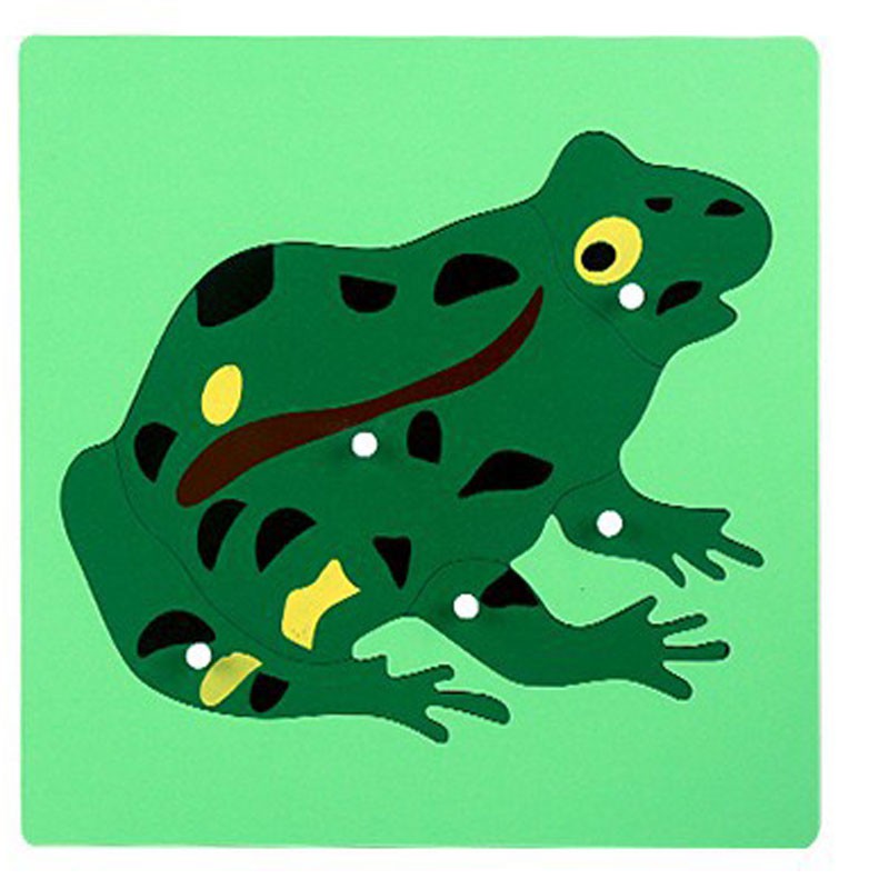 Xếp hình Tranh ghép gỗ montessori - Giáo cụ Montessori