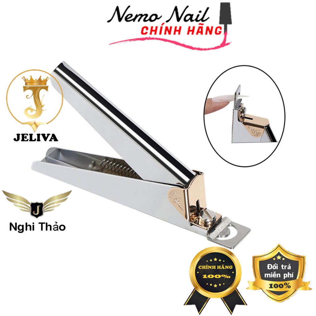 Kìm cắt móng, kềm cắt móng giả inox cao cấp Jeliva Chính Hãng