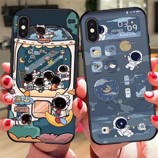 ốp lưng điện thoại Iphone X / Xs / Xs max bộ hình vũ trụ chi bi mới
