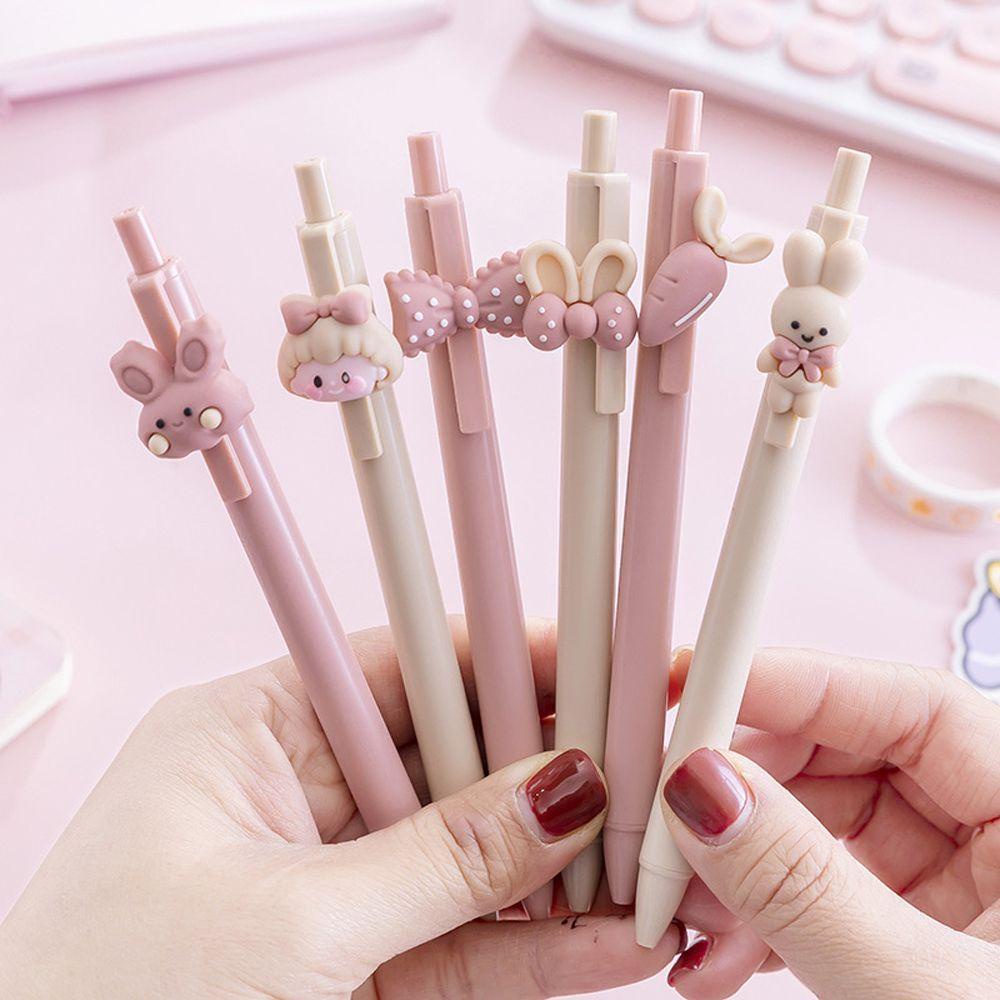 Bút Mực Gel Chất Lượng Cao Họa Tiết Thỏ Bunny Dễ Thương