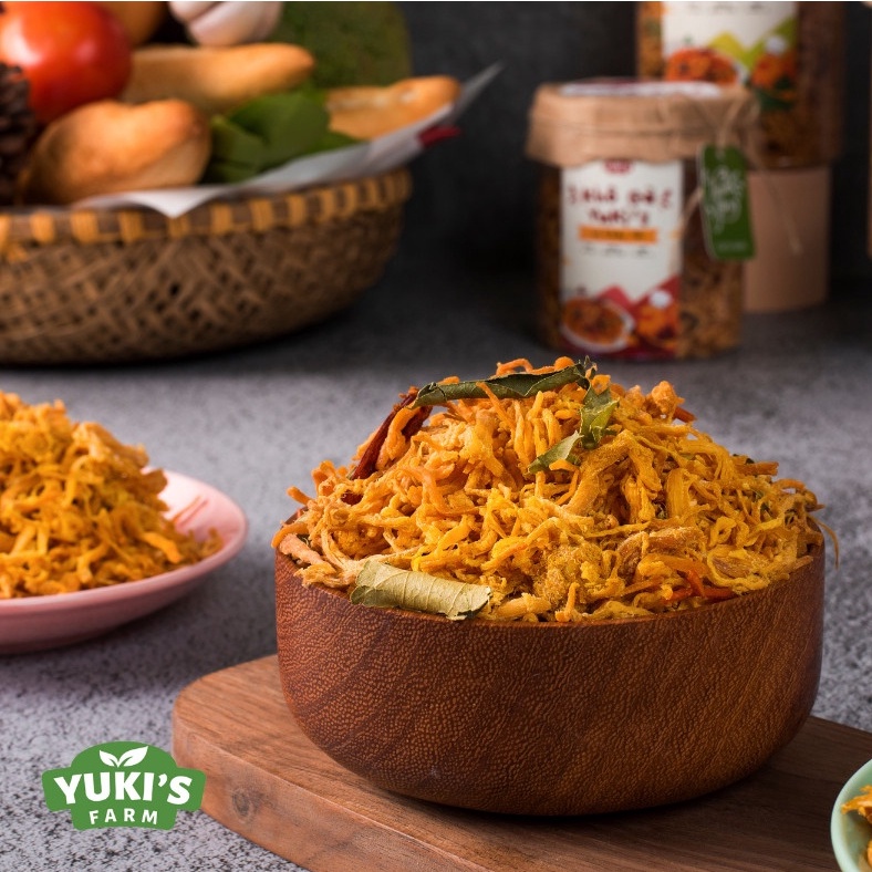 Khô Gà Phô Mai Cay 300g YUKI FARM - Đồ Ăn Văt Khô Gà, Khô Heo Xé Cay Siêu Ngon - Đồ Ăn Vặt Việt Nam Chất Lượng Cao | BigBuy360 - bigbuy360.vn