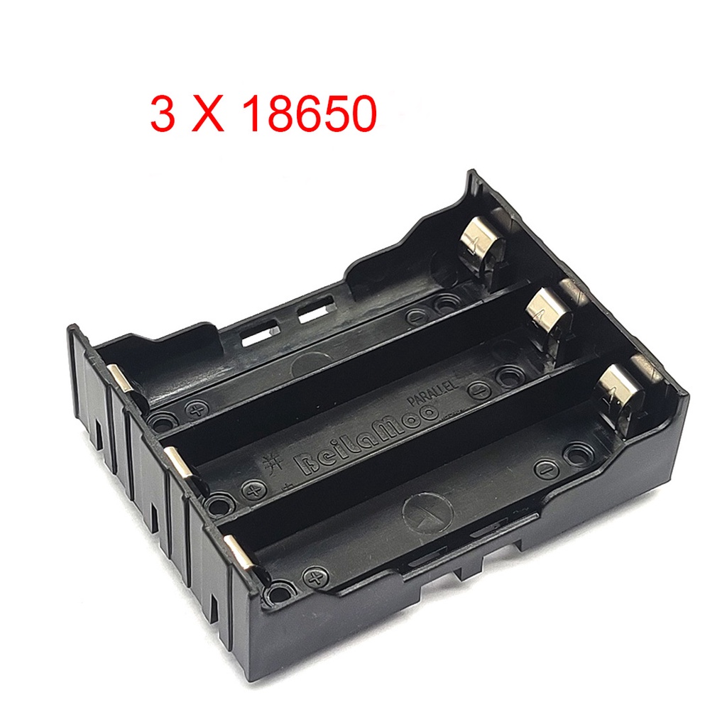Hộp Đựng Pin 18650 1X 2X 3X 4X 18650 18650 1 2 3 Pin 4 Ngăn DIY