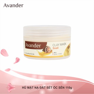 Mặt nạ đất sét Ốc sên Avander 110g