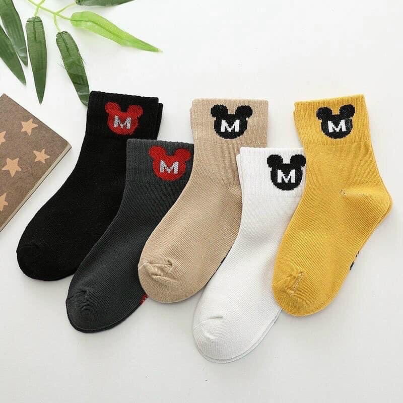 Tất cao cổ mickey