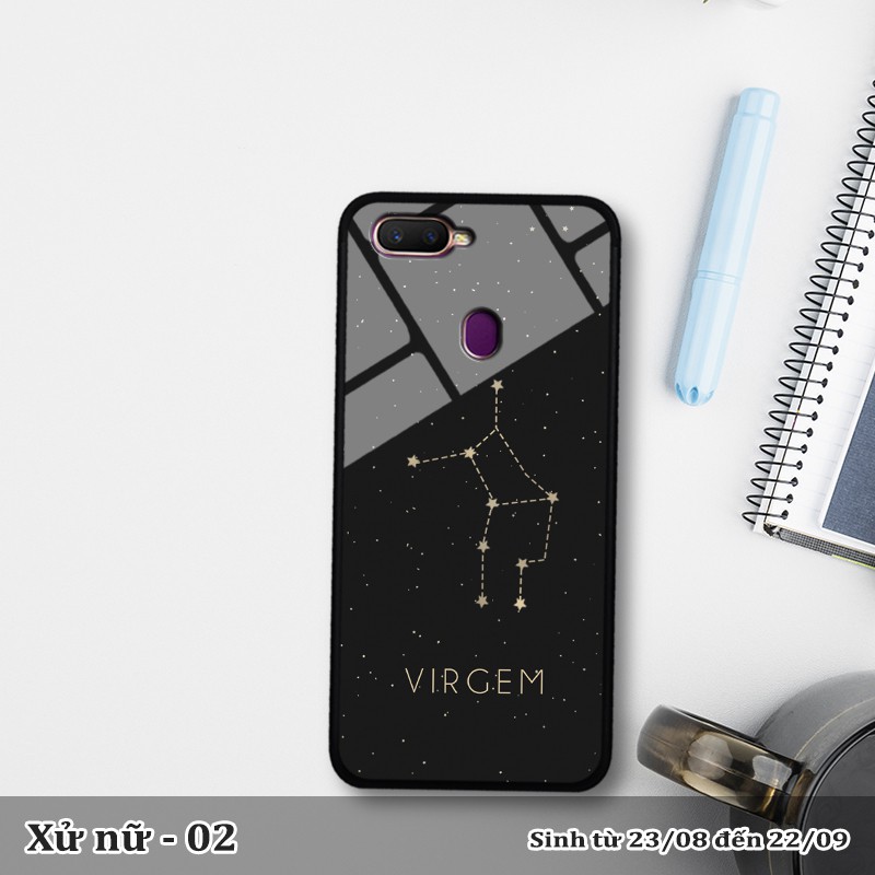 Ốp kính OPPO A12 in cung hoàng đạo | BigBuy360 - bigbuy360.vn