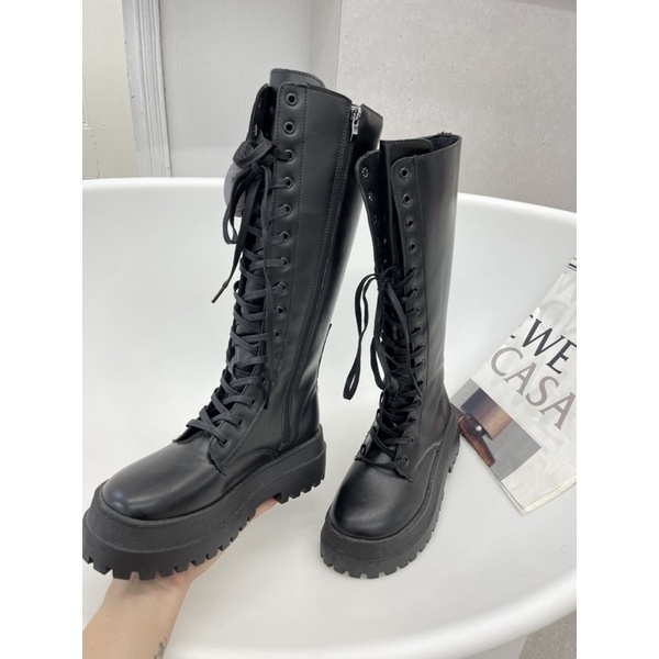 HÀNG ORDER- PLATFROM ZIP BOOTS BUỘC DÂY CÁ TÍNH