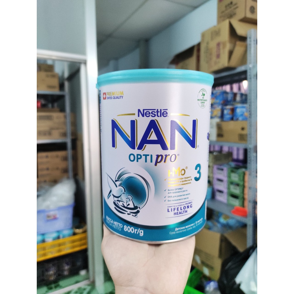 SỮA NAN OPTIPRO NGA SỐ 1-2-3-4 HỘP 800GR