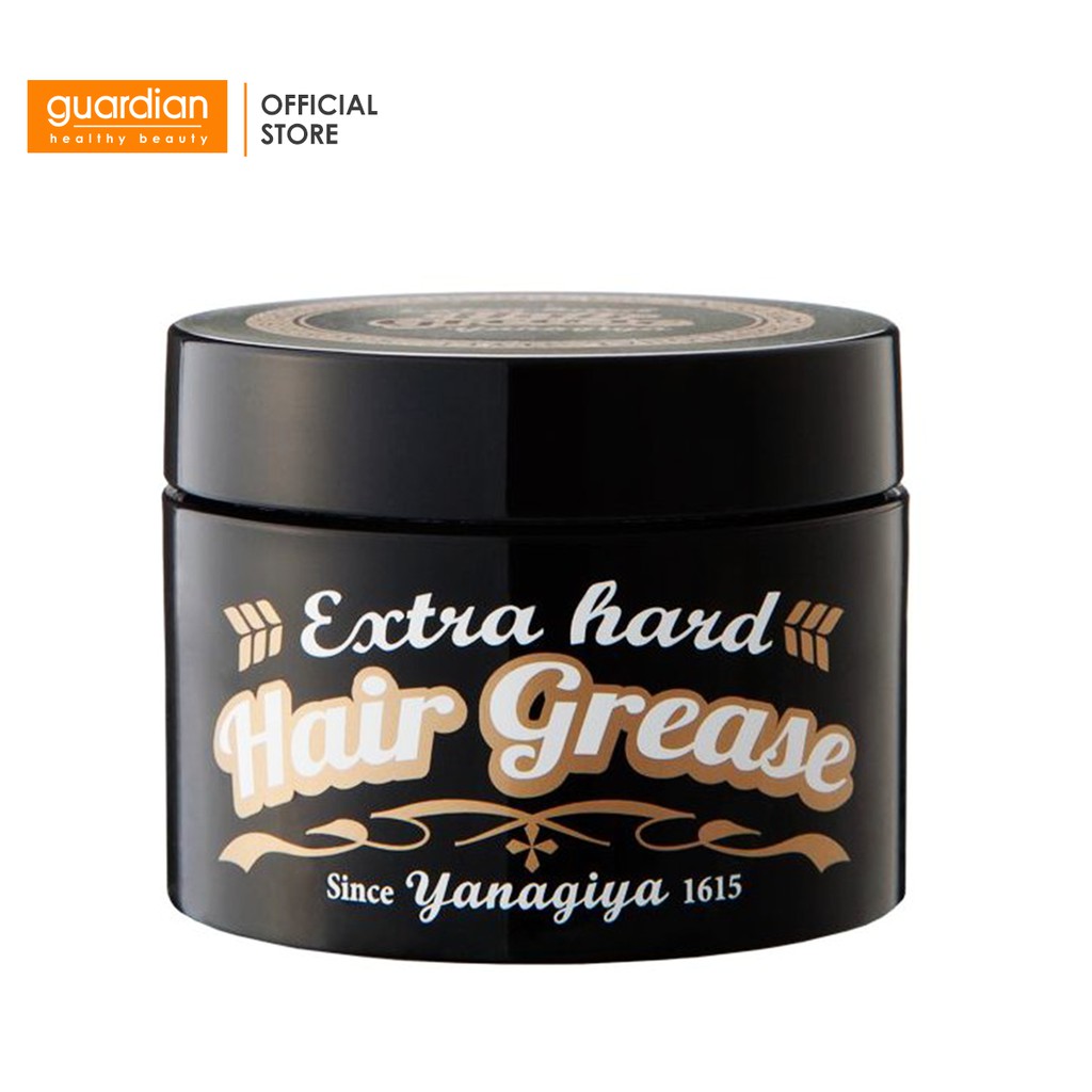 Wax &amp; Gel Vuốt Tóc Yanagiya 90g Loại Cứng, Siêu Giữ Nếp