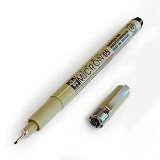 Bút Mực Vẽ Hoạ Tiết Nail Sakura Micron - 05 - Đen