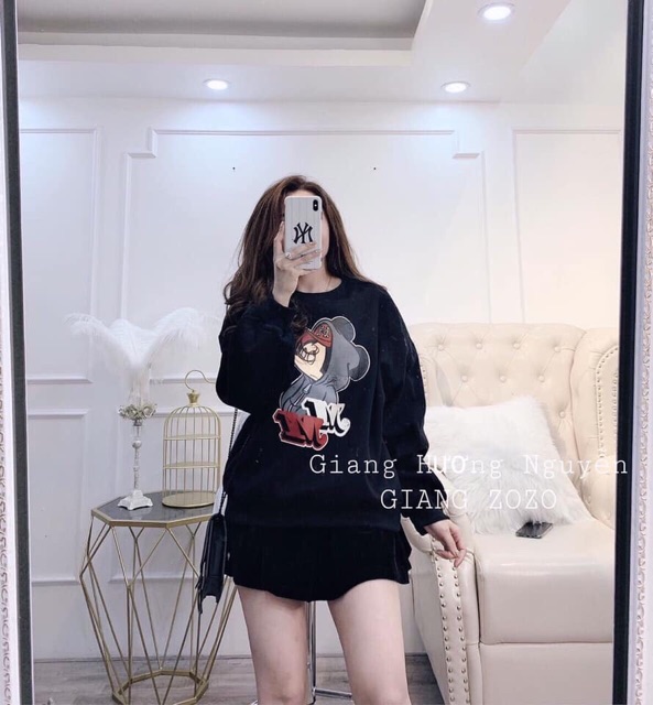 Áo nỉ mickey chất siêu đẹp