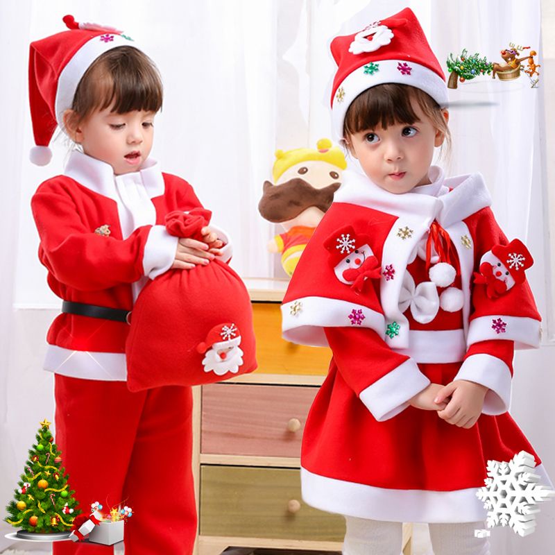 Trang Phục Hóa Trang Ông Già Noel Cho Bé Trai / Gái