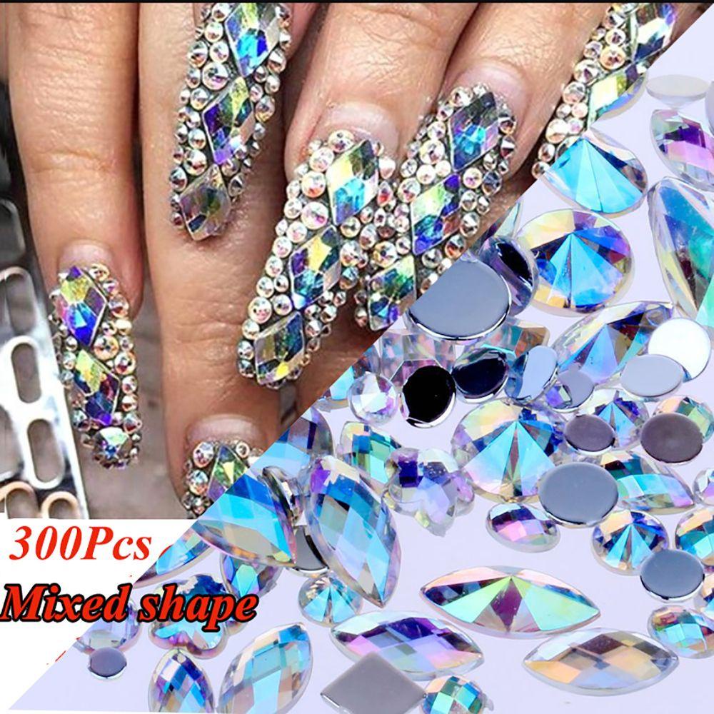 Miếng Dán Móng Nghệ Thuật DIY|Miếng Dán Mặt Phẳng Chất Lượng Cao|Son Bóng Trong Suốt Chất Lượng Cao