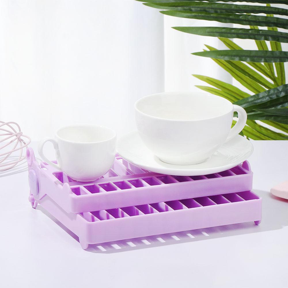 Khay Nhựa Úp Chén Đĩa Gấp Gọn Tiện Lợi