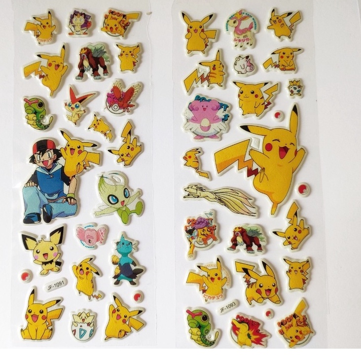 Combo 2 bộ sticker hoạt hình