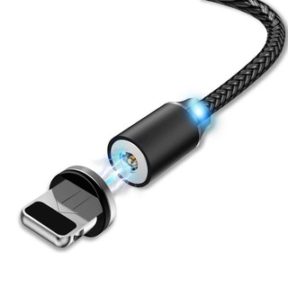 Combo Cáp Nam Châm 3 Đầu Android/iOS + Củ Sạc 3 Lỗ USB