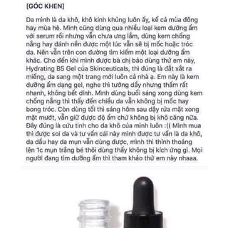 Serum dưỡng da B5 Skinc eutiicals mini 4ml