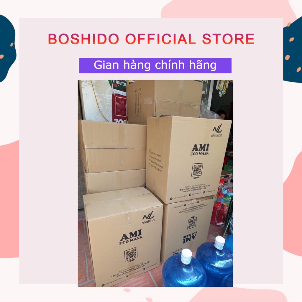 Combo 3 hộp khẩu trang y tế Ami  màu ngẫu nhiên