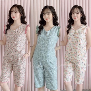 MH BỘ THÔ HOA NHÍ BÈO VAI VIỀN GẤU CHO NỮ