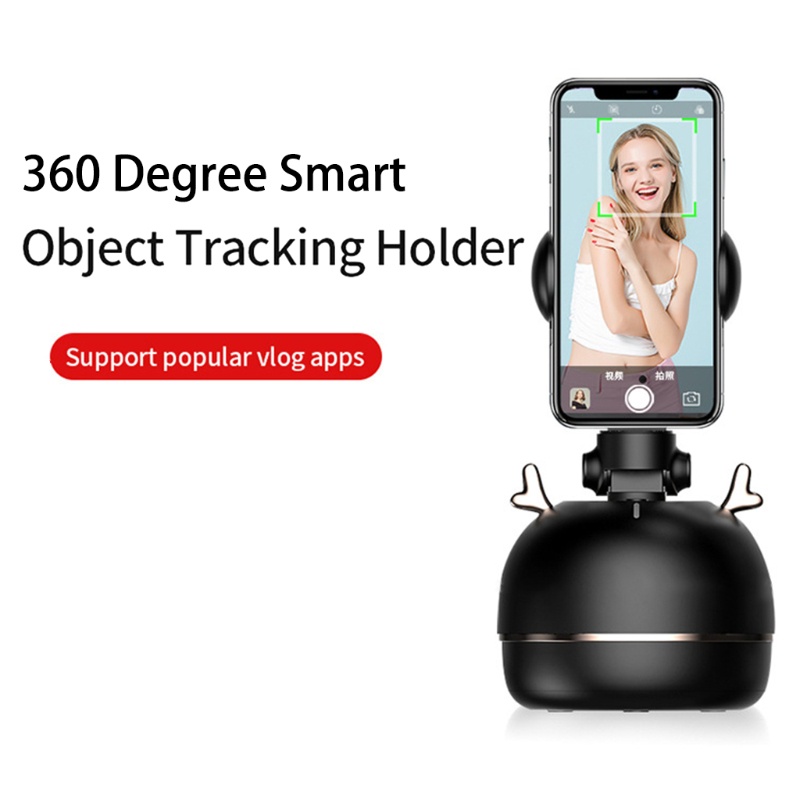 Giá Đỡ Điện Thoại / Máy Ảnh Quay Vlog Tự Động Xoay 360 Độ Tiện Dụng
