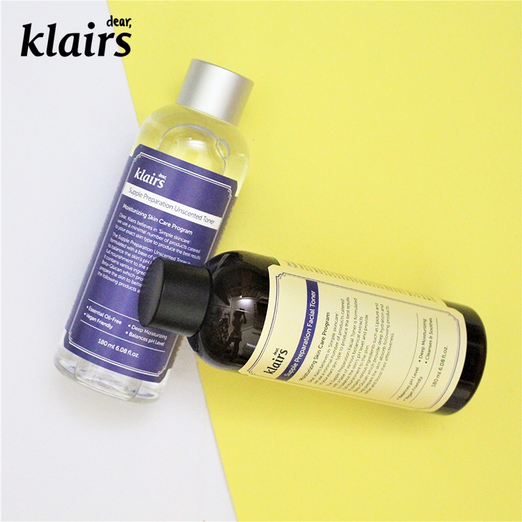 [TEM PHỤ-NHẬP KHẨU] Toner Klairs - Nước Hoa Hồng Klairs Supple Preparation Toner 180ml