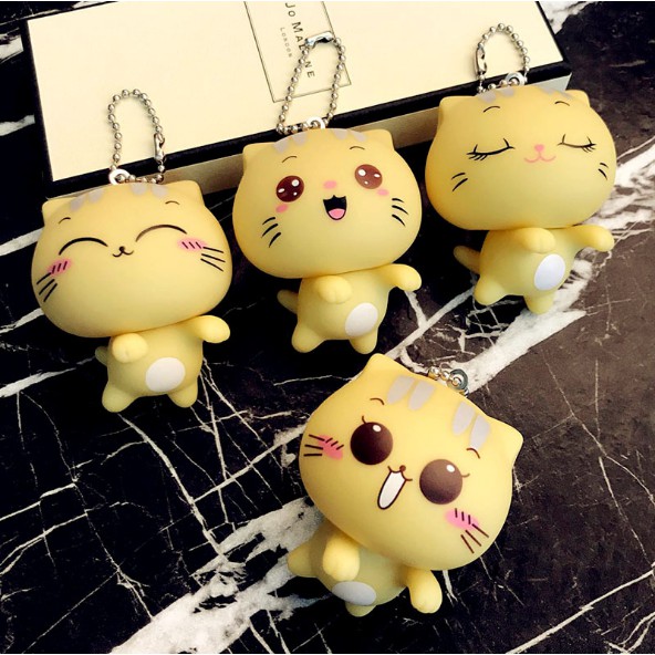 Móc Khóa Mèo Siêu Cute
