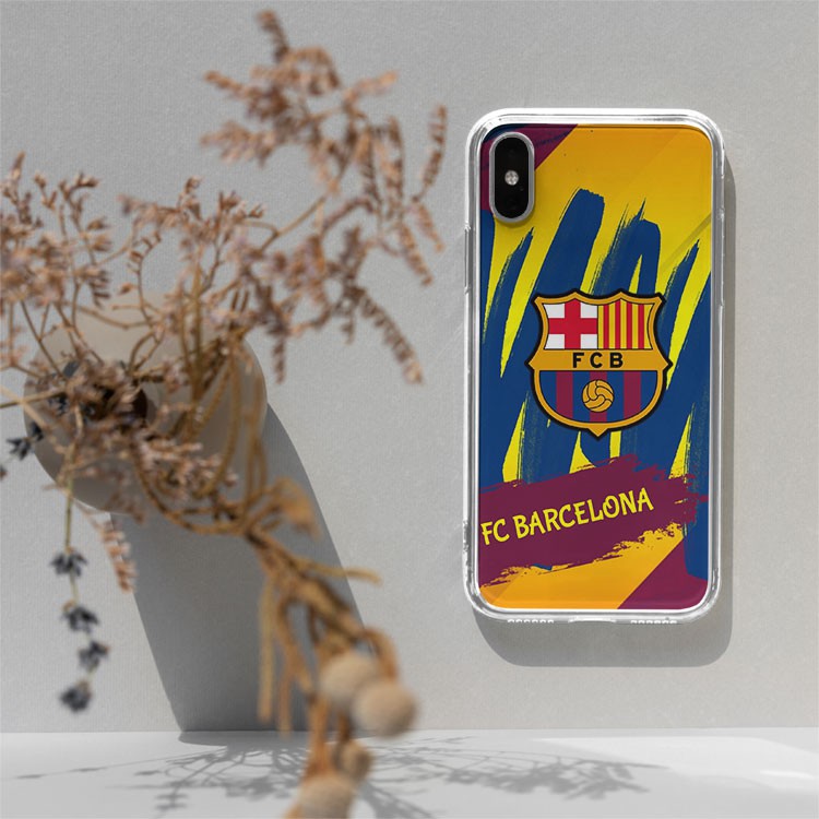 Ốp lưng logo CLB Barca FC Barcelona cho Iphone 5 6 7 8 Plus 11 12 Pro Max X Xr 85