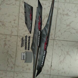 Bộ tem xe Wave A 2010 màu đen