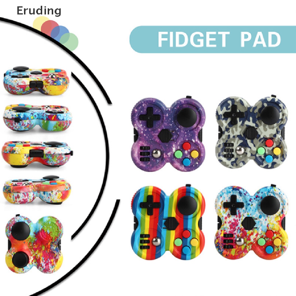 Đồ Chơi Fidget Cube 12 Chức Năng Giúp Giảm Căng Thẳng Cho Người Lớn / Trẻ Em