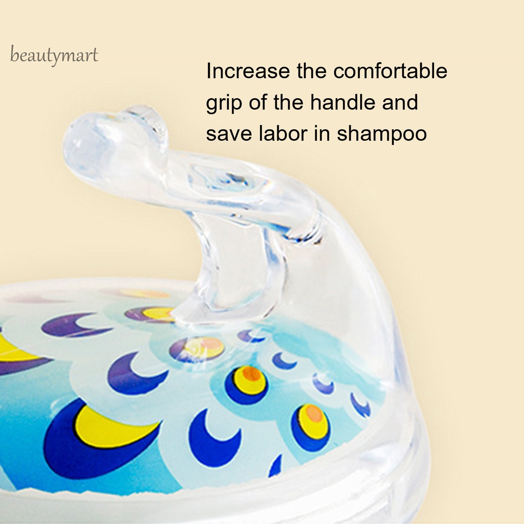 [Hàng mới về] Bàn chải tắm mát-xa da đầu cầm tay tiện lợi sử dụng tại nhà