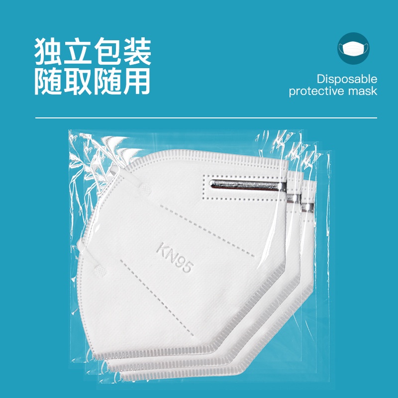 Mặt Nạ 3D KN95 Giúp Làm Trắng Và Tái Sử Dụng Dành Cho Người Lớn