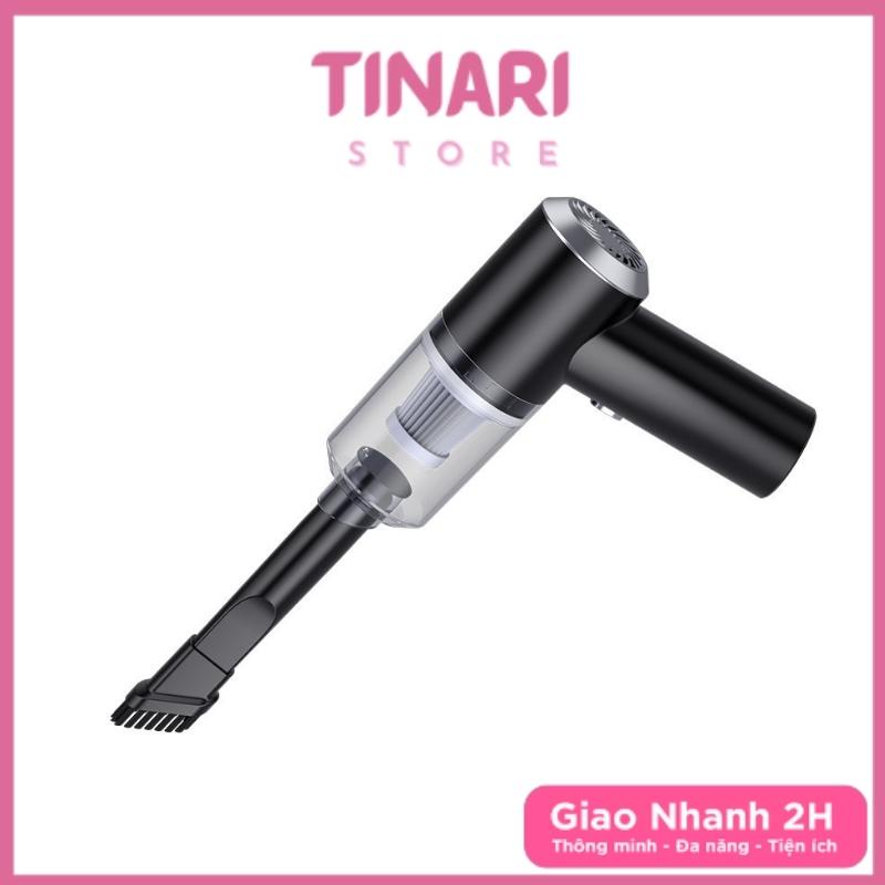 Máy Hút Bụi Mini Không Dây 2 IN 1 VACUUM CLEANER, Máy Hút Bụi Xe Ô Tô Cầm Tay Tiện Lợi