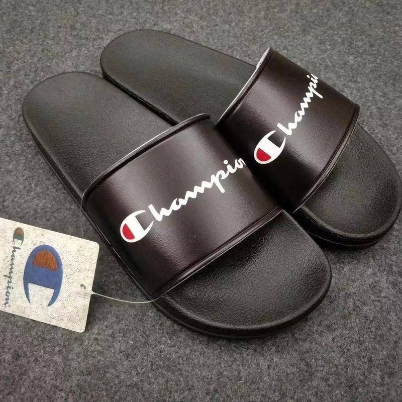 Dép chống trượt cho nam và nữ in chữ Champion thời trang cho cả nam và nữ