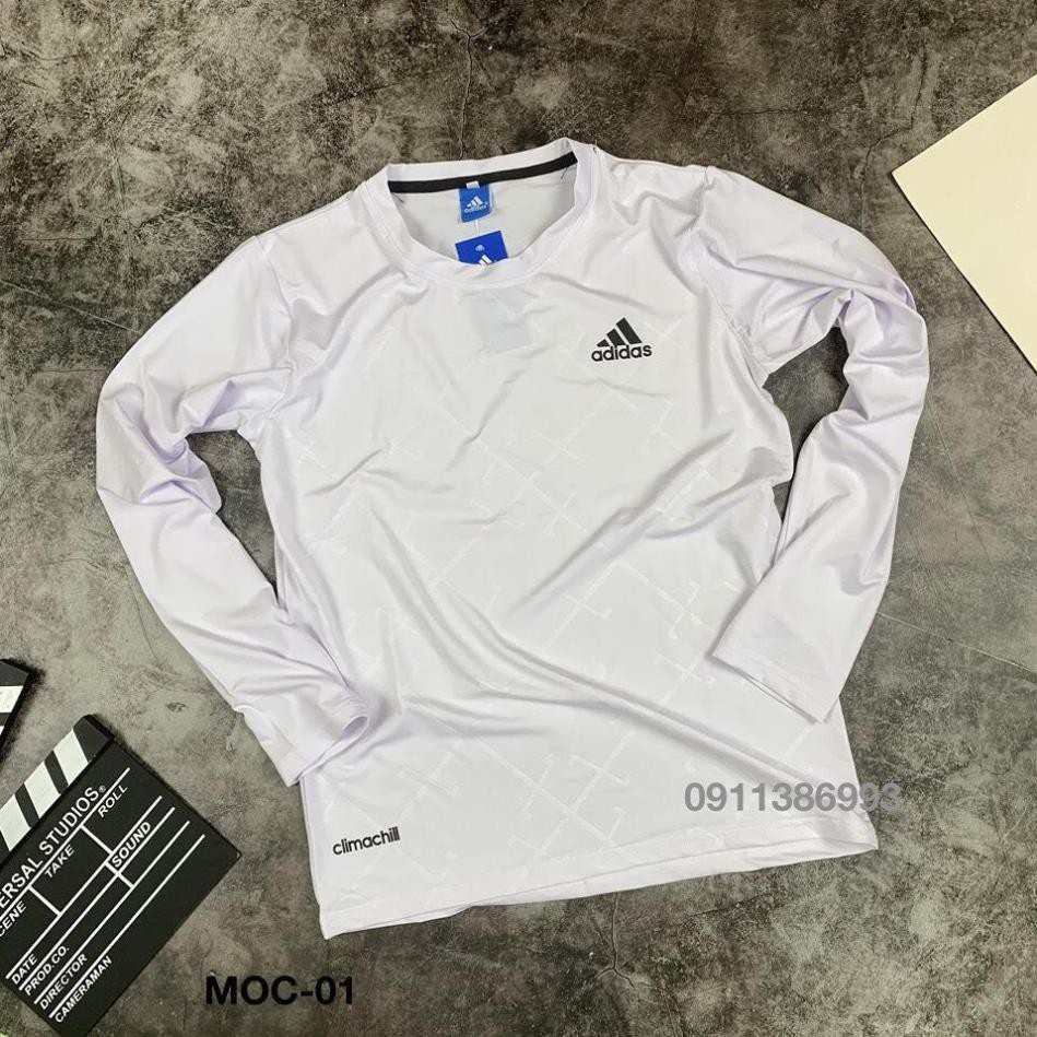 Áo thun Thể Thao Nam Dài Tay họa tiết, Chất Vải Lạnh, Co Dãn Cực Mịn, êm, Đẹp | BigBuy360 - bigbuy360.vn