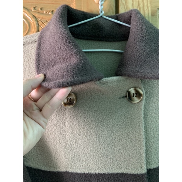 Áo khoác len Dạ Ép Quảng Châu cao cấp dáng babydoll