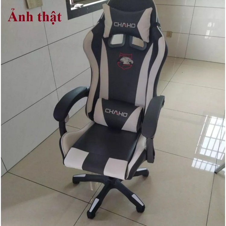 Ghế gaming - ghế gaming bọc da cao cấp có massage - Bảo hành 24 tháng