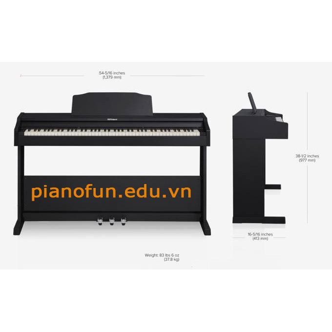 Đàn Piano Điện Roland RP-102, piano giá rẻ