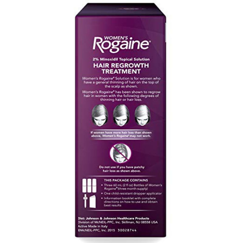 [Date 8/2025] Dung dịch mọc tóc dành cho nữ Rogaine Hair Regrowth Treatment 60ml