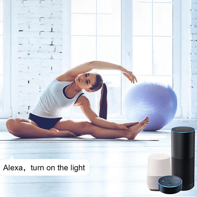 Bộ 2 công tắc điều khiển từ xa thông minh Tuya 4CH wifi không dây DIY tiện lợi
