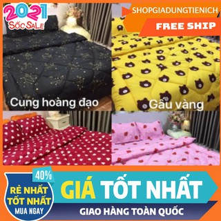 Chăn phao dày siêu nhẹ poly 1m8x2m shop mẫu 15
