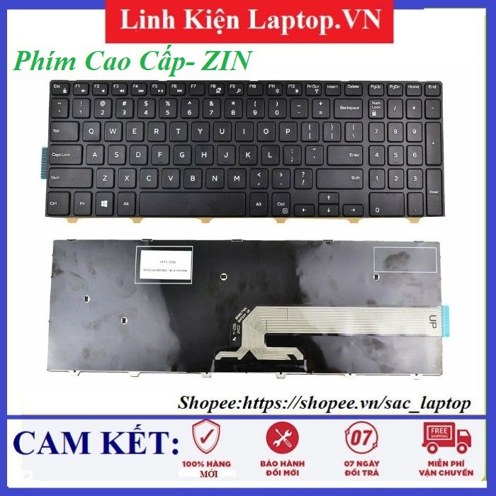 ⚡[Phím zin] Bàn phím laptop Dell Inspiron 15-3000 3551 3552 3541 3543 3542 3559 3565 3567 3558 3561 3562 3568 3572 3578