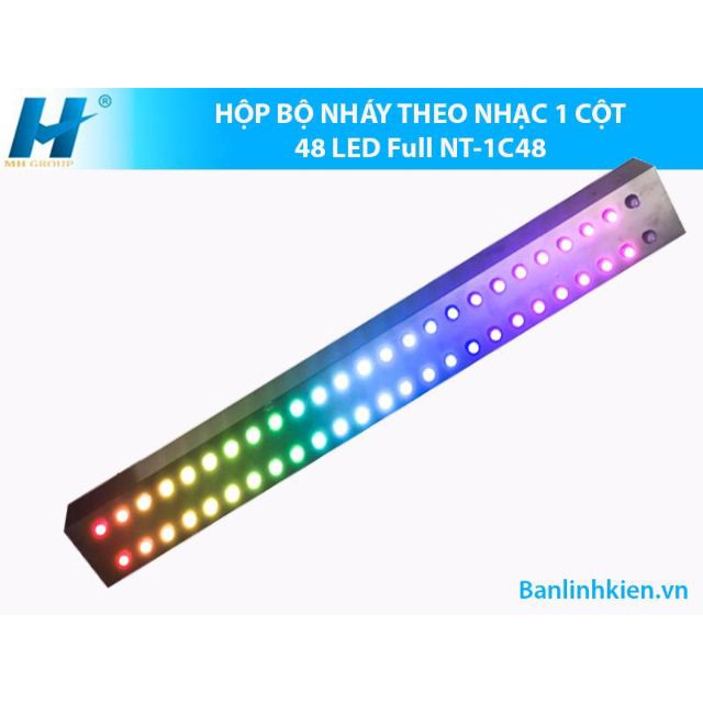 Hộp Alu Cho Mạch Nhạc 48 Led Full 1903