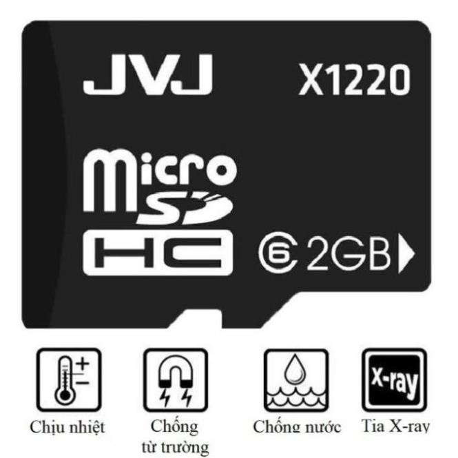 [KỊCH SÀN] Thẻ nhớ 2G/4G/8G/16G/32G/64G JVJ microSDHC chuyên dụng CAMERA, lưu trữ hình ảnh âm thanh chuẩn