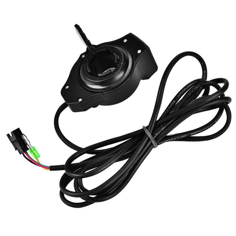 1 Bộ Tay Lái Xe Đạp Điện E-bike Có Màn Hình LCD Màu Đen
