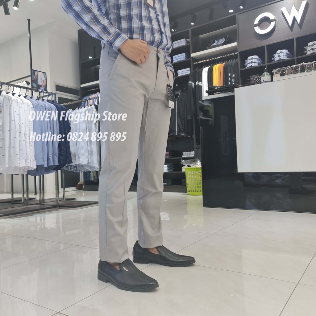 OWEN - (FREESHIP) Quần kaki nam dáng SLIMFIT mã QKSL21994 - OWEN Flagship Store