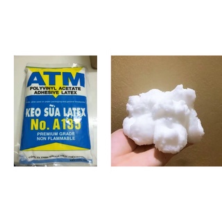 Keo sữa Latex ATM- A135 bịch 1kg dùng dán giấy, dán gỗ, làm simili