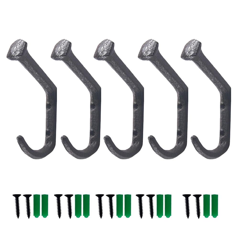 Móc Treo Áo Khoác Gắn Tường Kèm Ốc Vít Chịu Được Sức Nặng Tiện Dụng