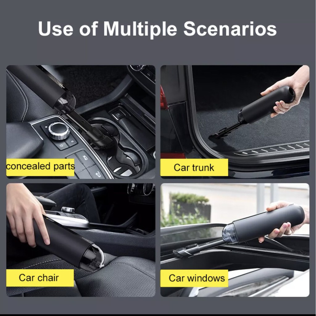 Máy hút bụi mini cầm tay chính hãng Baseus