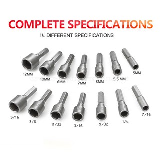 [FREESHIP]  BỘ VẶN ỐC 14 CHI TIẾT ĐA NĂNG (2593, LM)